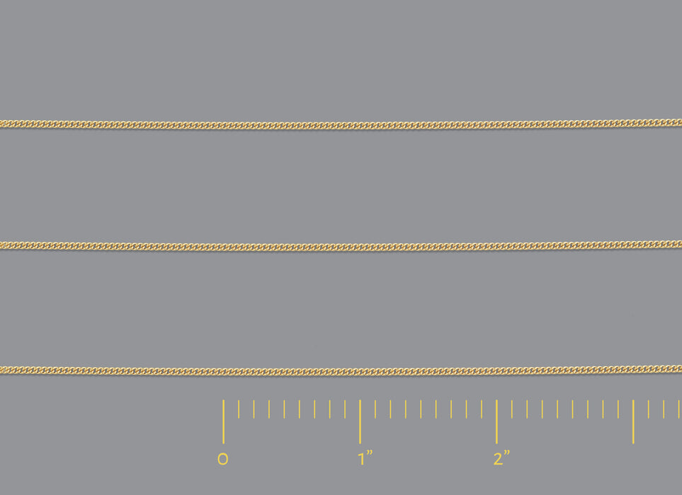 1.68mm Curb Chain By the Inch