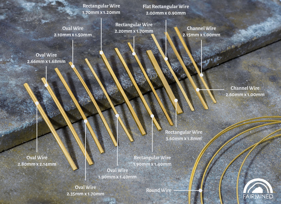 Round Wire in Fairmined Yellow Gold