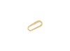 Flat Tapered Paperclip Invisible Clasp