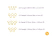 Round 14K gold-filled Jump rings wholesale jewelry findings 