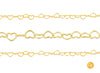 Heart Link Chain By The Inch