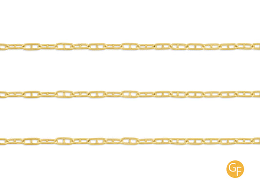 2.35mm Cable Mariner Chain By The Inch