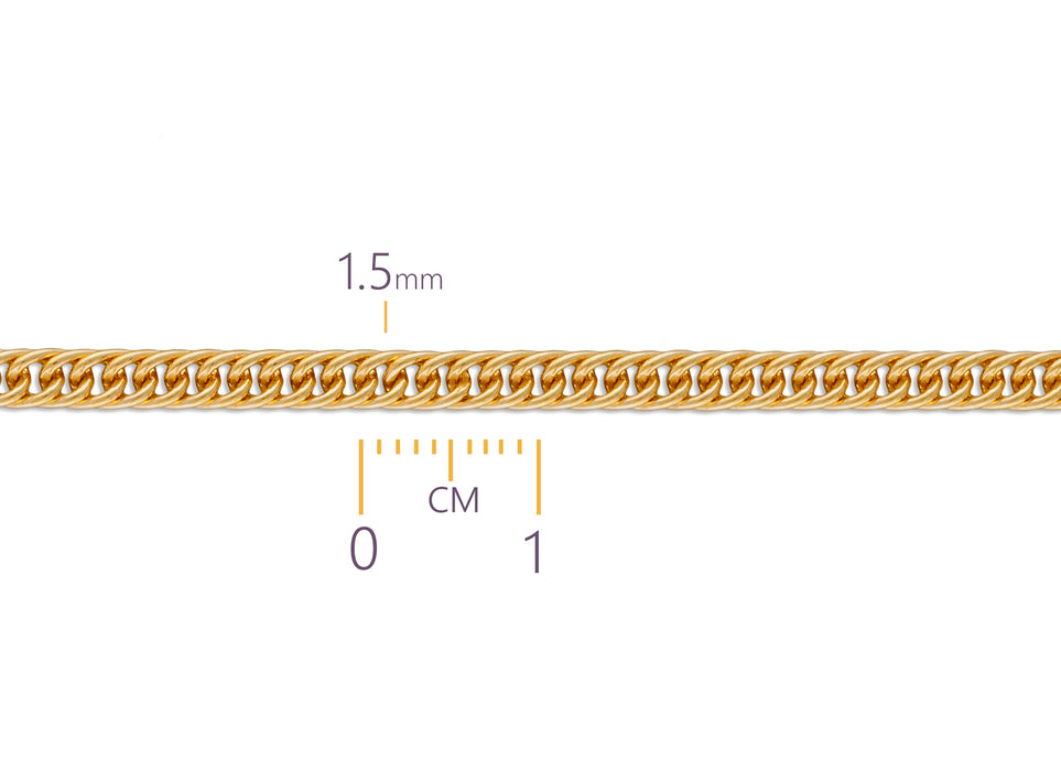 1.5mm Curb Chain By the Inch