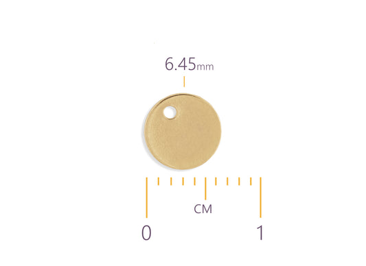 Round Chain Tag 6.45mm