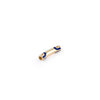 Oval Permanent Bangle Enamel Tube Bar