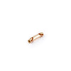 Oval Permanent Bangle Enamel Tube Bar