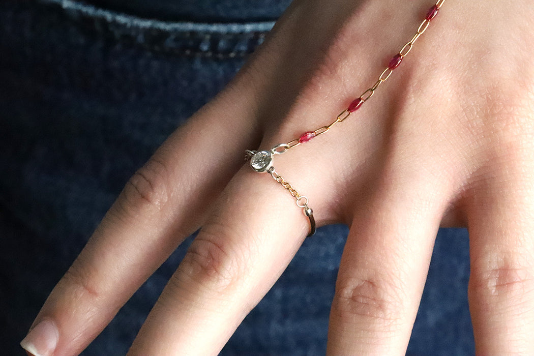 Round Wire Permanent Cuff Rings