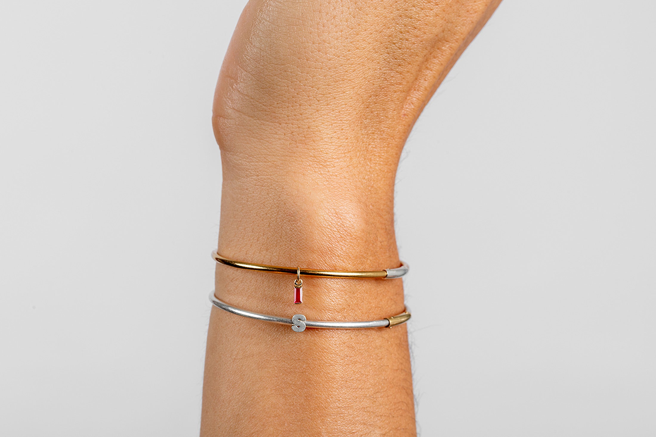 Permanent Bangle Mixed Metal Pack From RIVA Precision