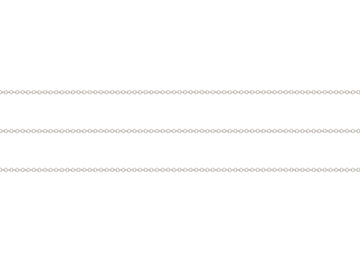 Silver chain on a white background