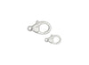 Lobster Claw Clasp in Platinum