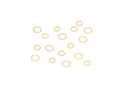 26 Gauge Oval Jump Rings