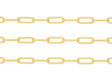5.9mm Rounded Paper Clip Chain
