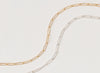3.8mm Rounded Elongated Paper Clip Chain