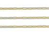 2.9mm Flat Paper Clip Chain