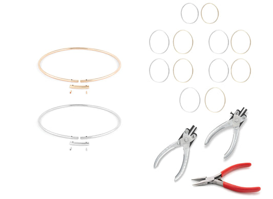 Permanent Bangle Starter Pack – Mixed Metal