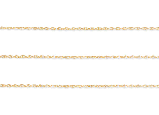 0.9mm Rope Chain By the Inch 14K Yellow Gold, Permanent Jewelry, 0.9mm Rope Chain 14K Yellow Gold
Permanent Jewelry Rope Chain
14K Yellow Gold Rope Chain Inch