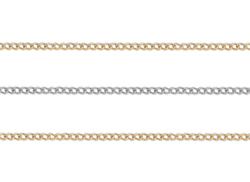 1.1mm Curb chain By the Inch