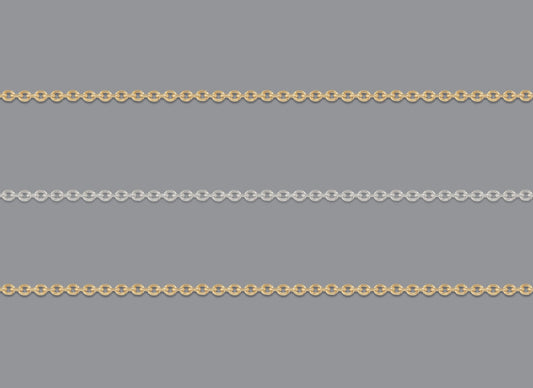 1mm Cable Chain By the Inch