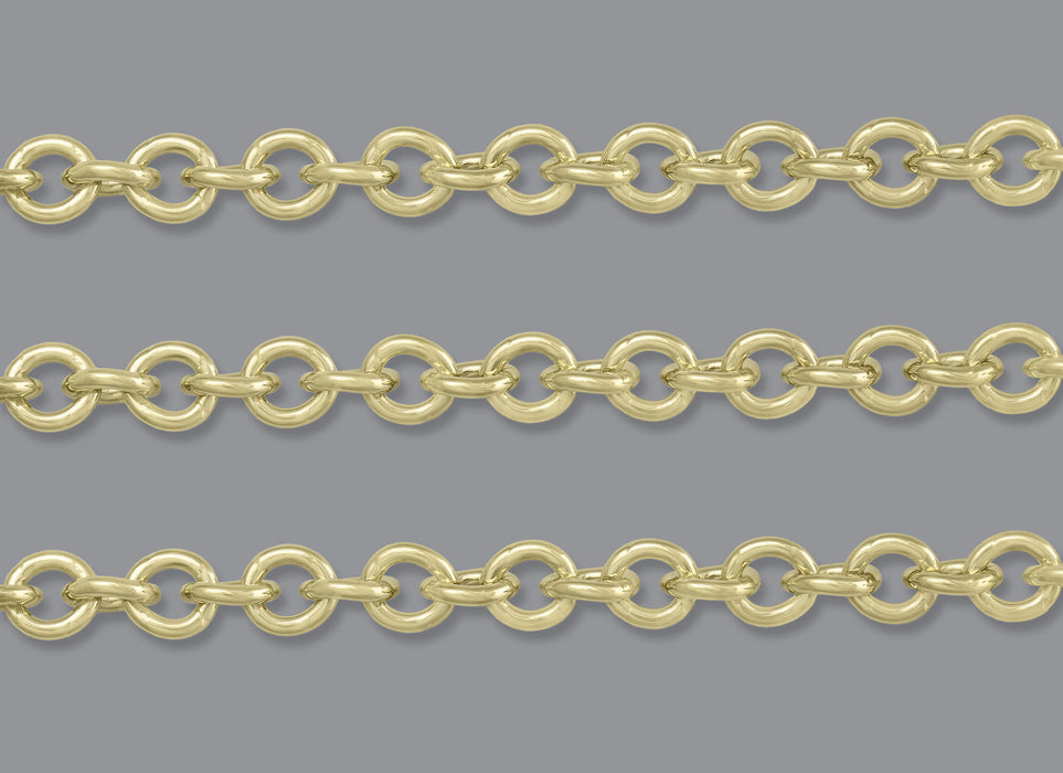 6.06mm Cable Chain By the Inch