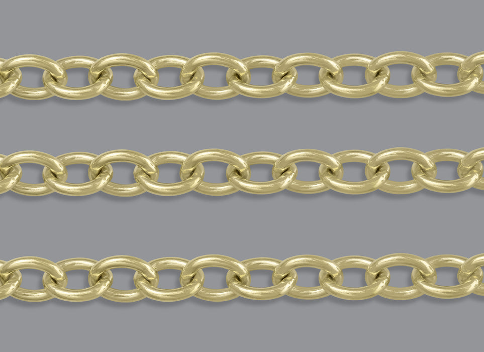 8.36mm Cable Chain By the Inch
