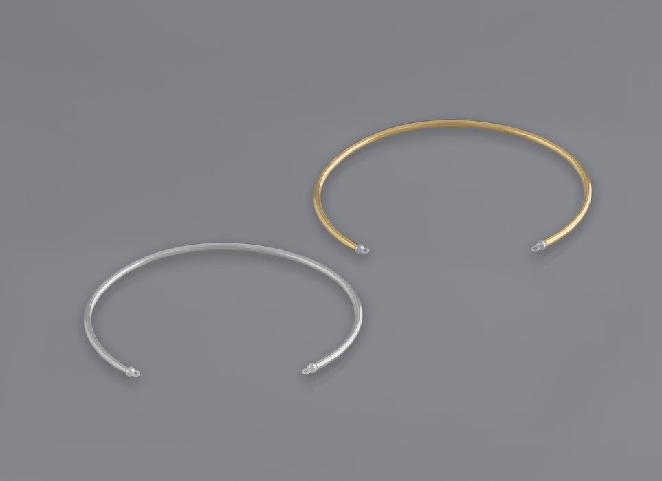 Round Wire Permanent Cuff