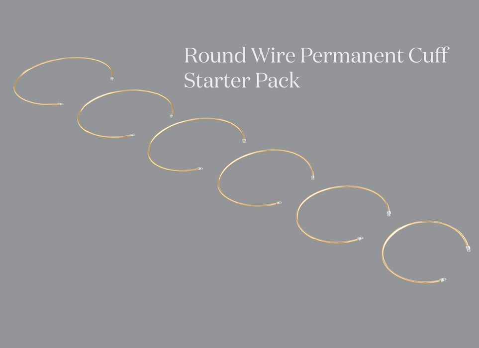 Round Wire Permanent Cuff Starter Pack