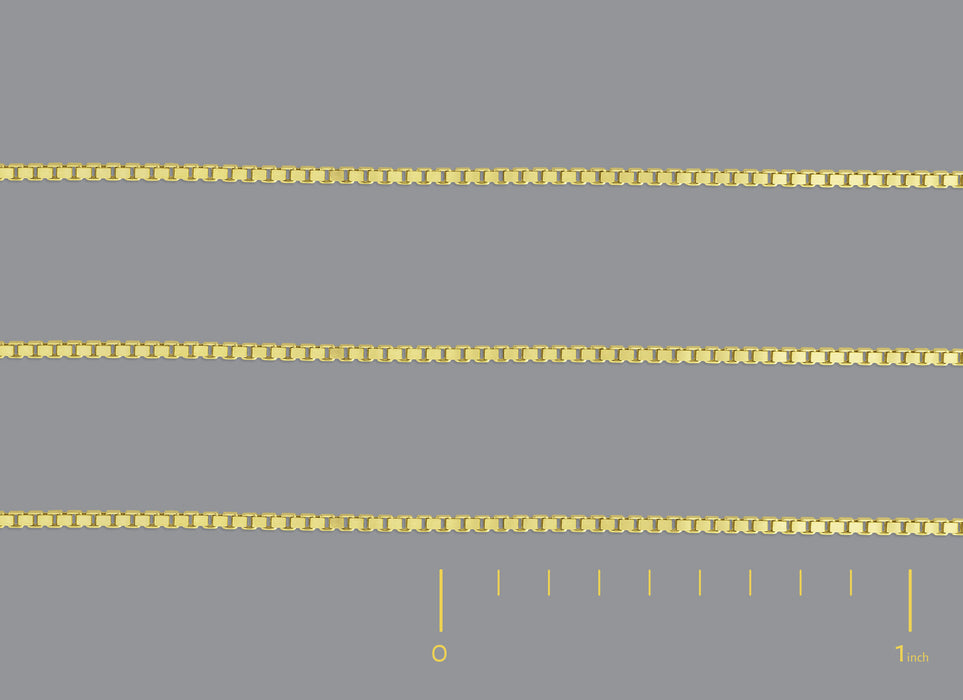 1.18mm Box Chain By the Inch