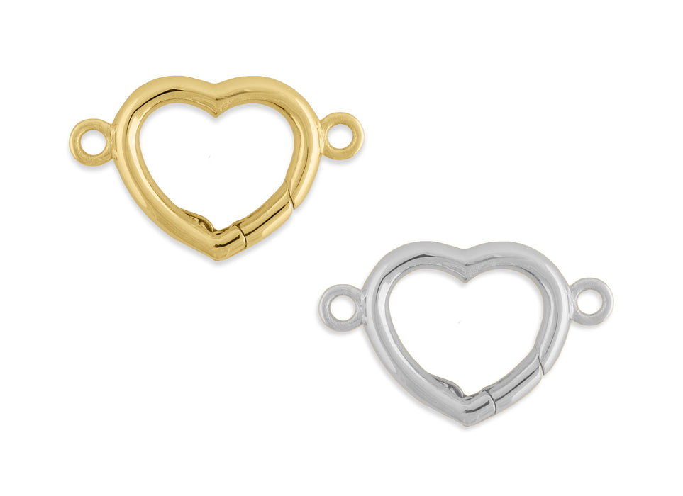 Heart-Shaped Invisible Clasp Connector