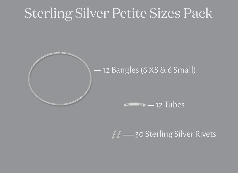 Permanent Bangle Petite Sizes Pack