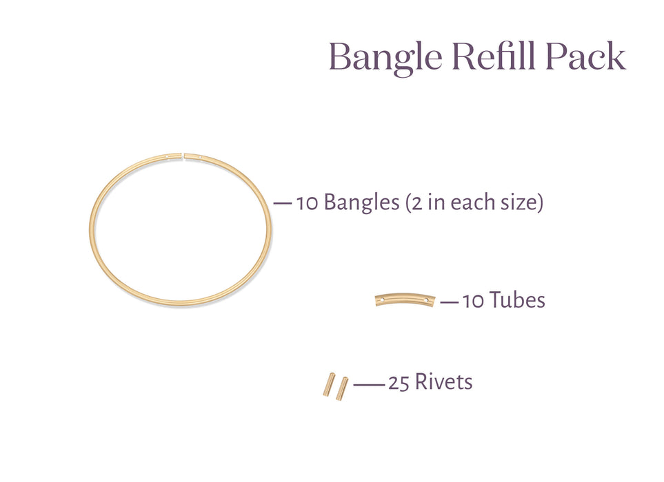 Permanent Bangle Refill Pack