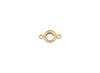 Bezel-Set Diamond Connector Mounting