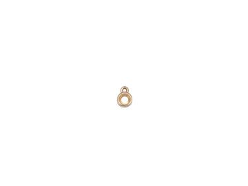 Bezel-Set Dangle Charm Mounting