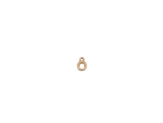 Bezel-Set Dangle Charm Mounting