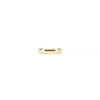 Oval Permanent Bangle Enamel Tube Bar
