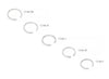Sterling Silver 1.5mm Round Wire Toe Cuff Rings RIVA Precision 
