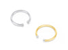 Round Wire Toe Rings - RIVA Precision
