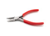 Red-handled pliers on a white background