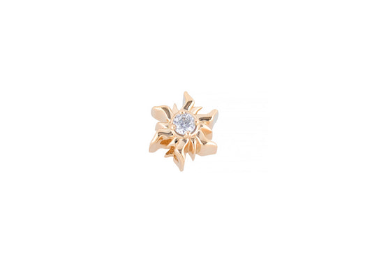Radiant Sun Gemstone Charm