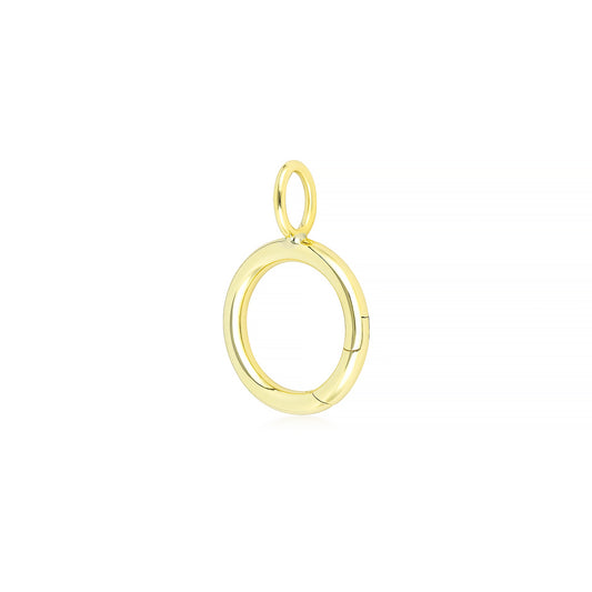 Round Invisible Clasp with Bail