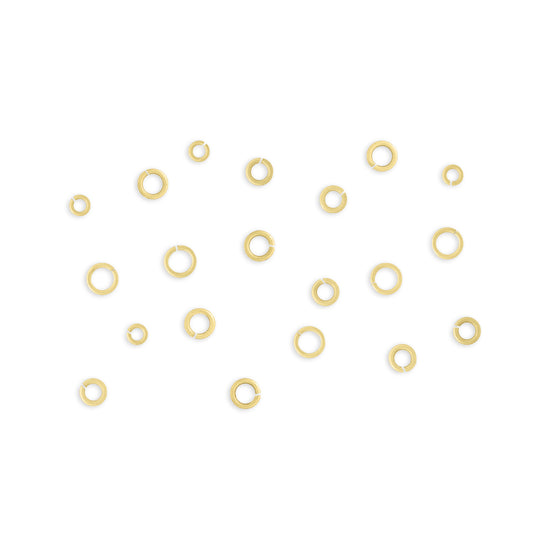 Round 14K gold-filled Jump rings wholesale jewelry findings 