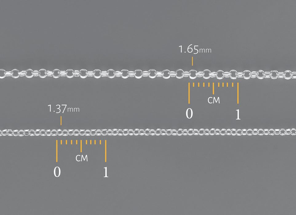 Diamond-Cut Cable Chain By the Inch