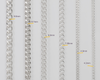 Sterling Silver 7.96mm Curb Chain RIVA Precision 