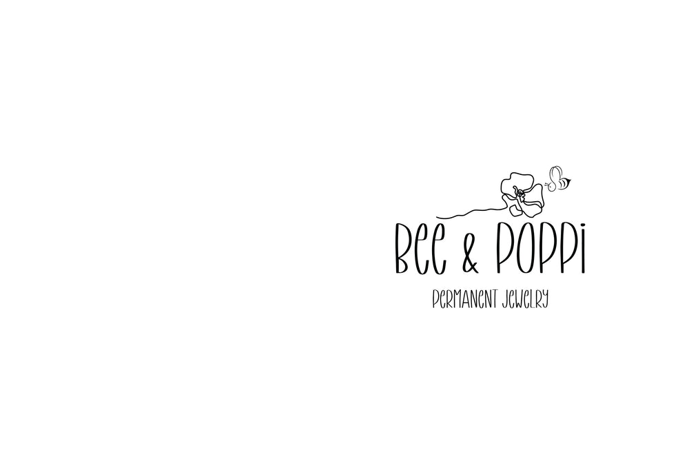 Logo of BEC & POPPI on a white background
