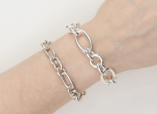 9.9mm Figaro Chain By the Inch