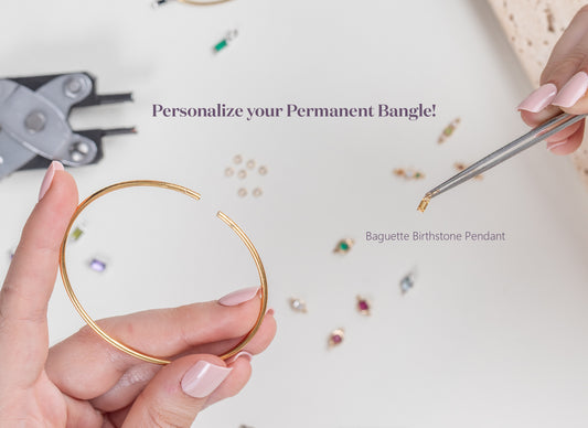 Oval Permanent Bangle