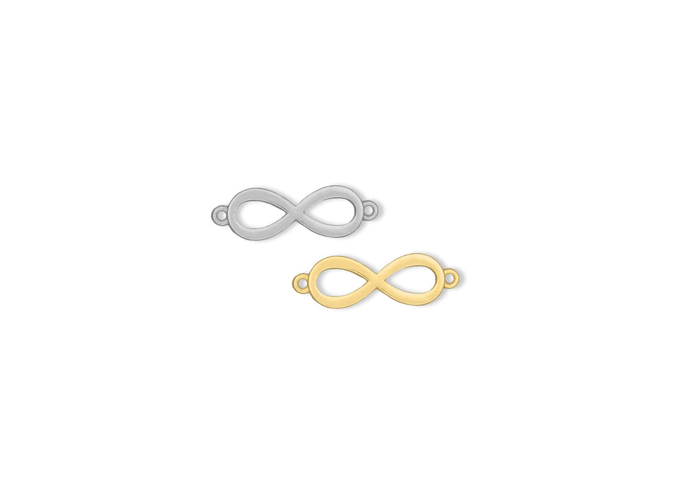 Infinity Connector Infinity Jewelry Connector
Infinity Link Charm
Infinity Symbol Connector 14K Yellow Gold, 14K White Gold, Sterling Silver, Vermeil permanent jewelry