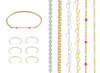 The Summer Permanent Cuff & Chain Pack