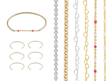 The Summer Permanent Cuff & Chain Pack