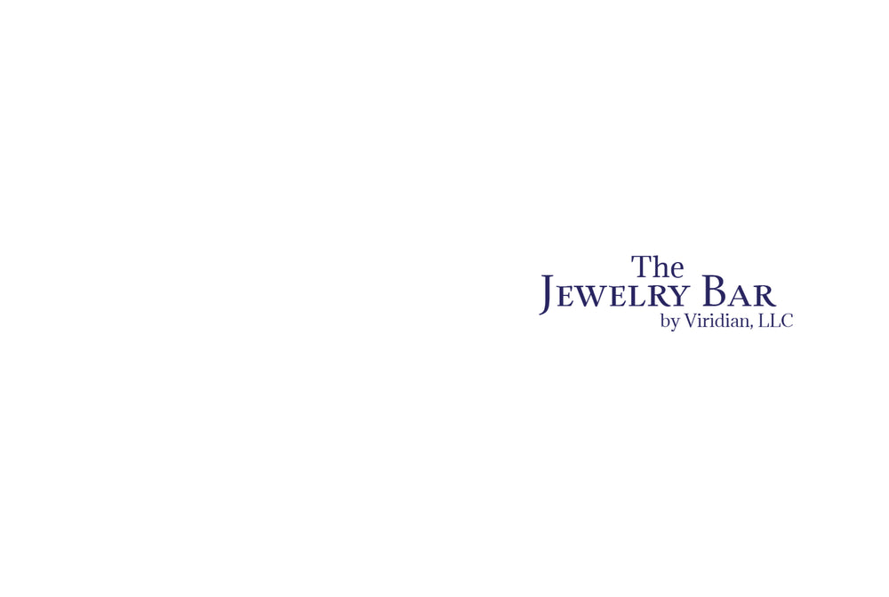 Logo of The Jewelry Bar by Viridian, LLC on a white background