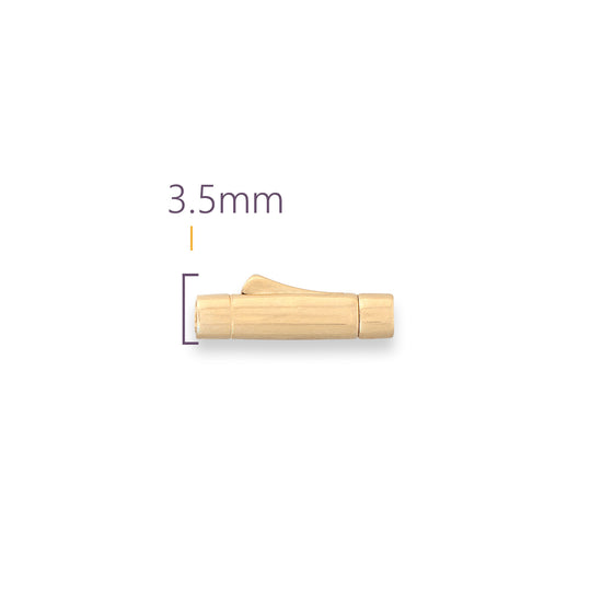 Illustration of a 3.5mm connector on a white background